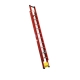 Escada Extensível Wbertolo EAFV-23 em Fibra Degrau D 7,20m 23 Degraus para Instalação Profissional