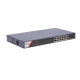 Switch Hikvision DS-3E1518P-SI-16P2F Gerenciavel 16 Portas GE PoE RJ45 + 2 Portas Fibra Óptica para Redes Corporativas