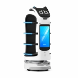 Robô Autônomo Pudu BLFD13 Autonomo de Entrega Comercial Bellabot Pro Branco para Operações Comerciais