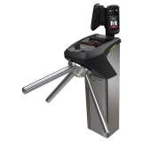 CATRACA CONTROL ID IDBLOCK MINI PRETA COM 2 LEITORES FACIAIS IDFACE MAX E PROX 125 KHZ SEM URNA PARA CONTROLE DE ACESSO