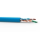 CABO U/UTP LAN CAT 5E 4P LSZH SOHOPLUS AZUL FURUKAWA