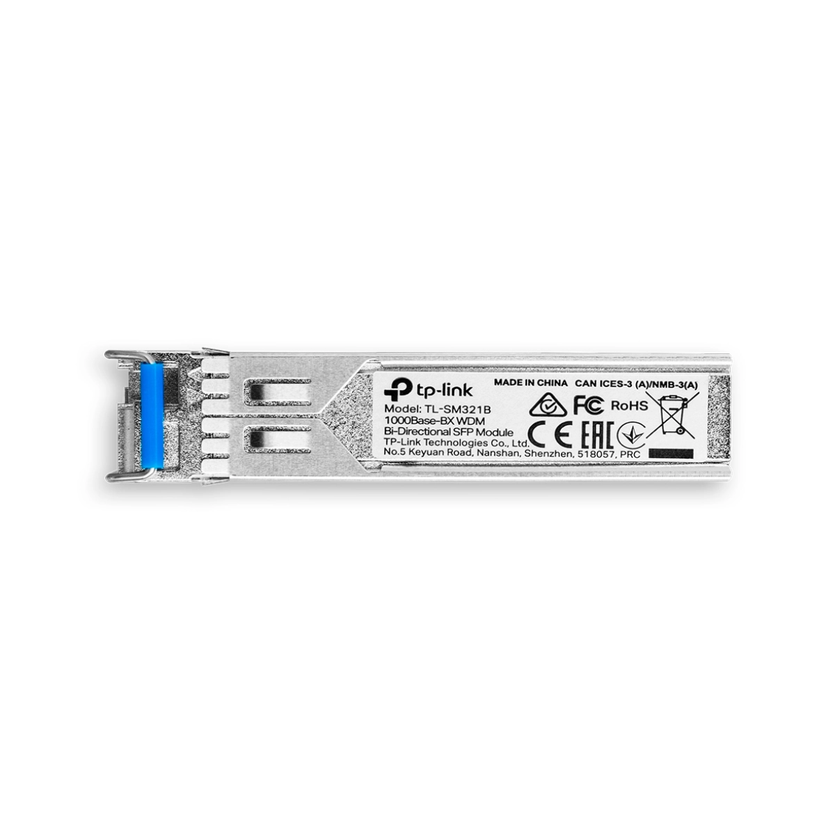 TRANSCEIVER OPTICO SIMPLEX SFP LC 20KM SM LADO B TL-SM321B V4 TP-LINK