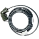 CABO ENCODER SERVO MOTOR 6PIN (DRIVE) COMUNICAÇÃO 9PIN (FRONT MOTOR) 10 METROS FLEXÍVEL S6-L-P111-10.0-T-INT INOVANCE