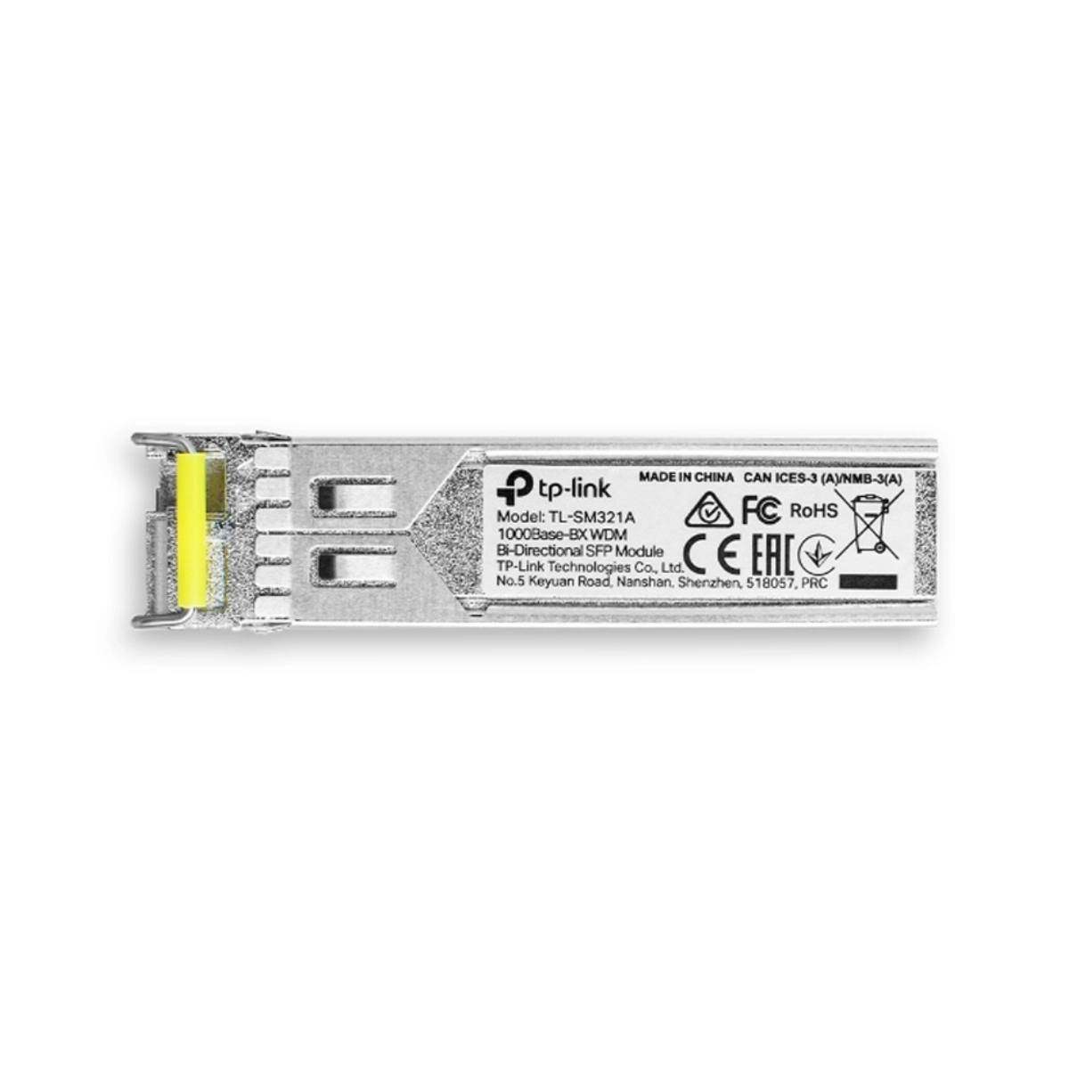Transceiver Óptico TP-Link TL-SM321A Simplex SFP LC 20KM SM Lado a V4.0 para Redes Corporativas