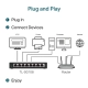 Switch TP-Link SG108 8 Portas 10/100/1000 V9.40 para Redes Corporativas