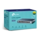 Switch TP-Link SG108 8 Portas 10/100/1000 V9.40 para Redes Corporativas