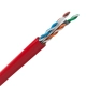 CABO U/UTP LAN CAT6 GIGABIT LSZH 4X24AWG VERMELHO CX 305M PRYSMIAN