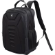 MOCHILA EXECUTIVA SL04021 EM POLIESTER PRETO CABO DE AÇO