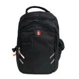 MOCHILA EXECUTIVA SL04087 EM POLIESTER PRETO CABO DE AÇO