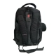 MOCHILA EXECUTIVA SL04087 EM POLIESTER PRETO CABO DE AÇO