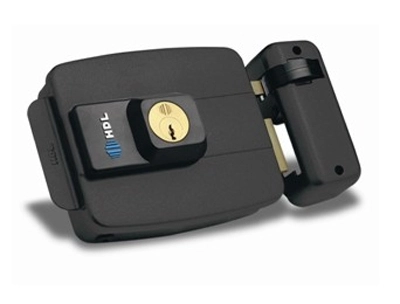 FECHADURA HDL C-90 DUPLA AJUSTÁVEL PRETA