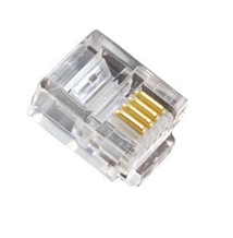 CONECTOR MACHO RJ11 6X4 MULTITOC