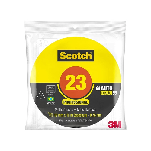 Fita Autoadesiva de Fusão 19mm x 10m - 3M