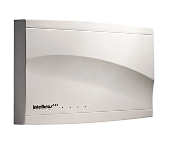 CENTRAL DIGITAL 141 COM 28 RAMAIS ANALÓGICOS + 4 RAMAIS DIGITAIS + 2 TRONCOS ANALÓGICOS INTELBRAS