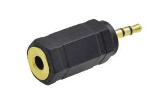 ADAPTADOR DE P1 PARA J2 PLÁSTICO GOLD