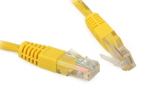 PATCH CORD MAXI TELECOM CAT 6 1,5 METROS AMARELO