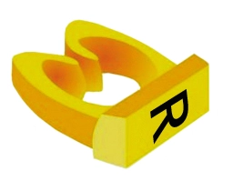 ANILHA PARA CABO LETRA R