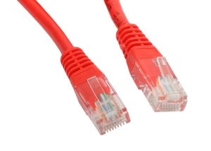 PATCH CORD CAT 5 2,5 M VERMELHO MAXI TELECOM