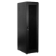 RACK FECHADO 19 32U X 670 MM PARA PISO PRETO