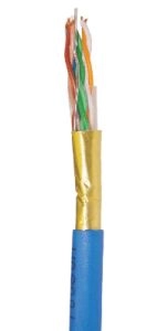 CABO FTP LAN PRYSMIAN CAT5E 4X24AWG CM AZUL BOBINA 915 METROS
