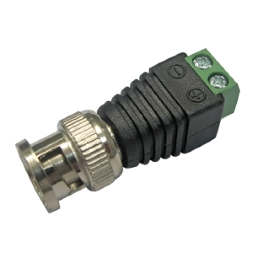 CONECTOR BNC COM BORNE MACHO