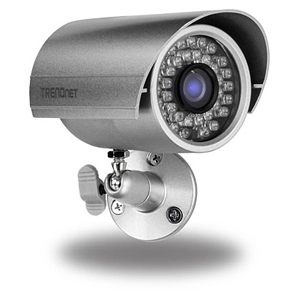 Câmera IP PoE Bullet TRENDnet TV-IP302PI 1.0MP 4.2mm